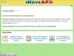 Sites similar to ihaveapd.com