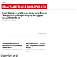Sites similar to ihaveasweetsmile.blogspot.com