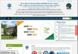 Sites similar to ihbt.res.in