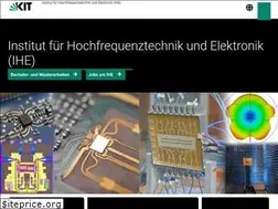 Sites similar to ihe.kit.edu