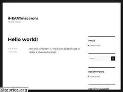 Sites similar to iheartmacarons.com