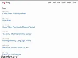 Sites similar to iheartruby.com