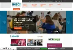 Sites similar to ihecs.be