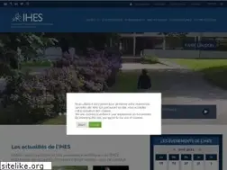Sites similar to ihes.fr