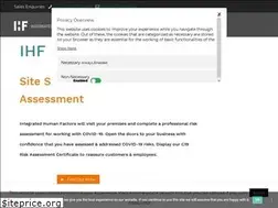 Sites similar to ihf.co.uk