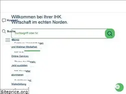 Sites similar to ihk-sh.de