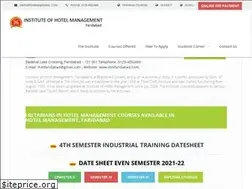 Sites similar to ihmfaridabad.com