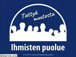 Sites similar to ihmistenpuolue.fi