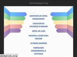 Sites similar to ihmsrinagar.org