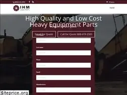Sites similar to ihmusedparts.com