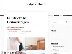 Sites similar to ihr-ratgeber-recht.de