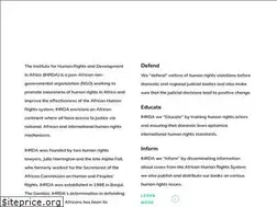 Sites similar to ihrda.org