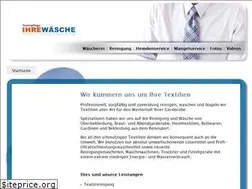 Sites similar to ihrewaesche.de