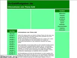 Sites similar to ihrgeldratgeber.de