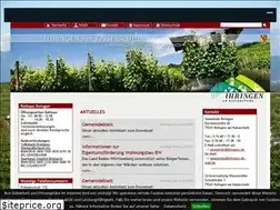 Sites similar to ihringen.de