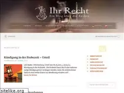 Sites similar to ihrrecht.ovh