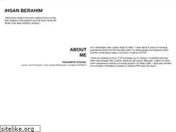 Sites similar to ihsanberahim.com