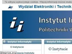 Sites similar to ii.pw.edu.pl