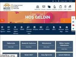 Sites similar to iibf.hitit.edu.tr