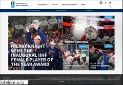 Sites similar to iihf.com