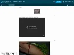 Sites similar to iiiiiiiiiiiiiia.livejournal.com