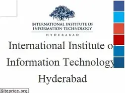 Sites similar to iiit.ac.in