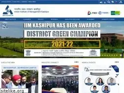 Sites similar to iimkashipur.ac.in