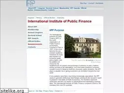Sites similar to iipf.org