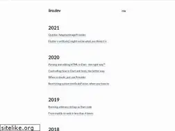 Sites similar to iiro.dev