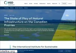 Sites similar to iisd.org