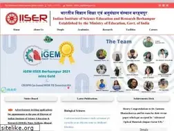 Sites similar to iiserbpr.ac.in