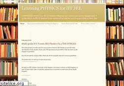 Sites similar to iit-jee-physics.blogspot.com