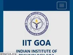 Sites similar to iitgoa.ac.in