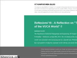 Sites similar to iitkmba.blogspot.com
