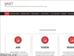 Sites similar to ijaiet.com