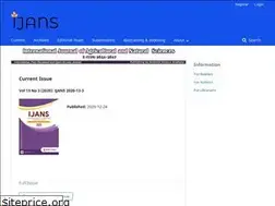 Sites similar to ijans.org
