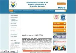 Sites similar to ijaresm.com