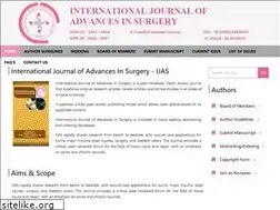 Sites similar to ijasurgery.com