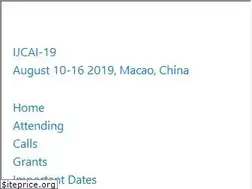 Sites similar to ijcai19.org