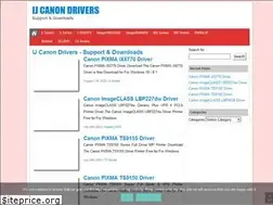 Sites similar to ijcanondrivers.com