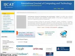 Sites similar to ijcat.org