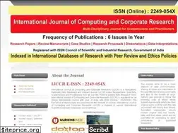 Sites similar to ijccr.com