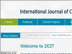 Sites similar to ijcit.net