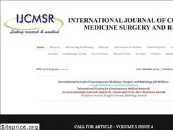 Sites similar to ijcmsr.com