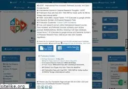 Sites similar to ijcrt.org