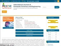 Sites similar to ijcseonline.org