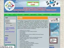 Sites similar to ijcsit.org