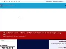 Sites similar to ijecce.org