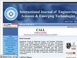 Sites similar to ijeset.com