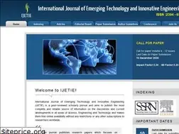 Sites similar to ijetie.org